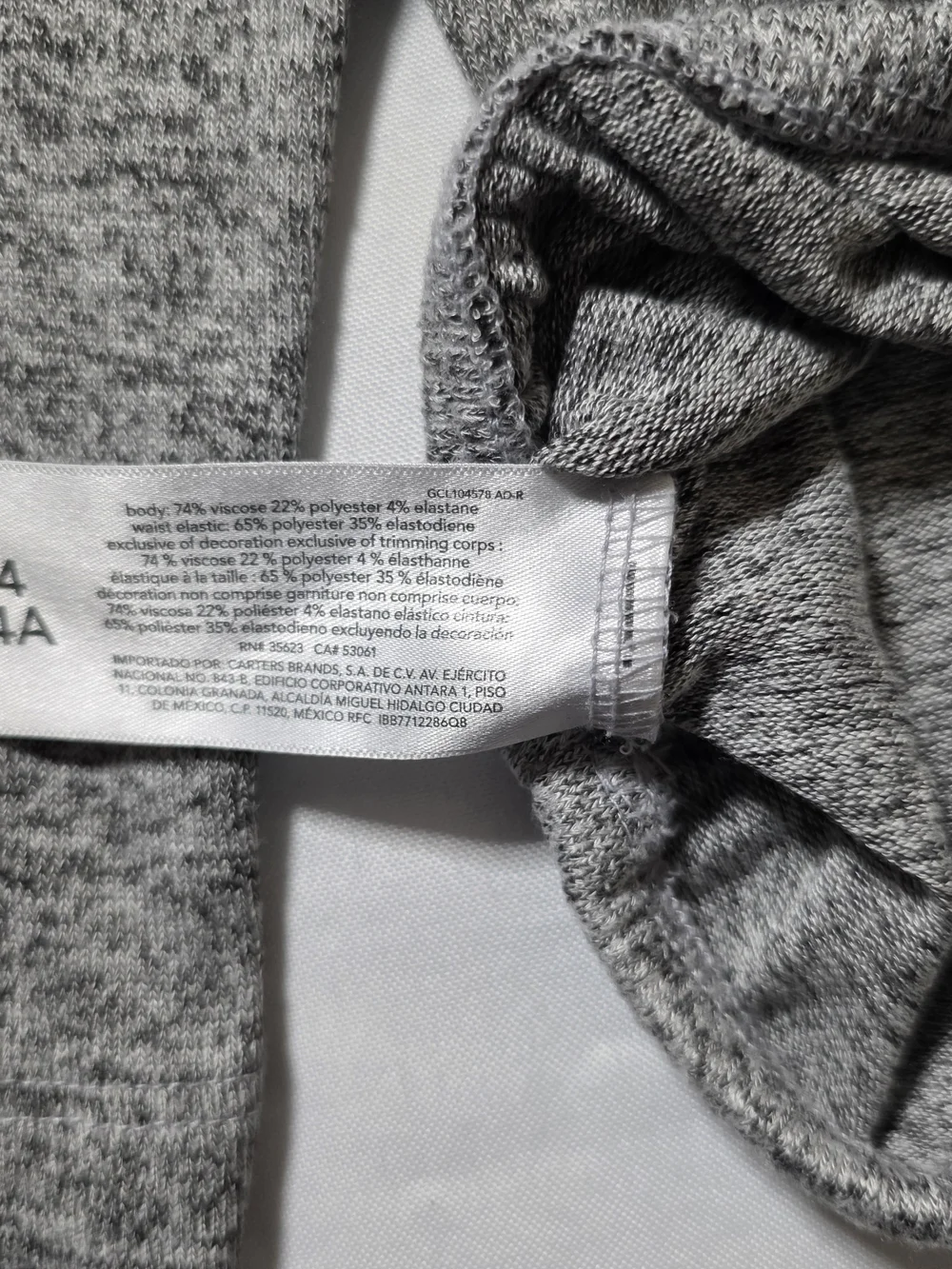 OshKosh Bgosh cozy gray